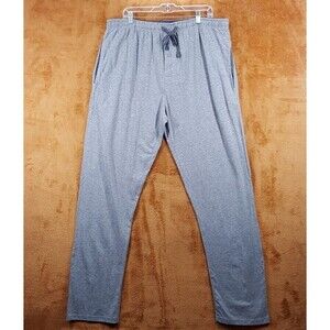 HANES Sleepwear Mens Tall XLT Gray Pull On Drawstring Lightweight Pajama Pants